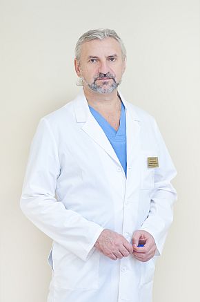 Кривобородов Григорий Георгиевич Заведующий отделением урологии, врач высшей квалификации, доктор медицинских наук, профессор, врач-уролог, врач-онколог