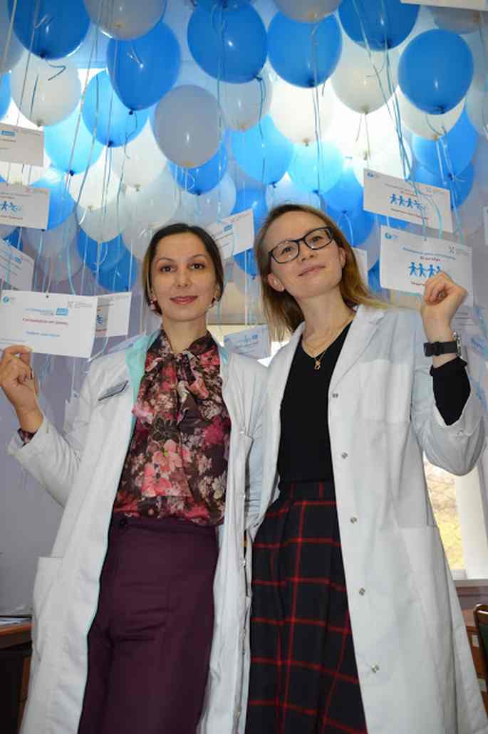 Екатерина Дудинская и Валентина Остапенко